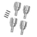 4PCS Differential Cup for HaiBoxing 1/12 (Metaal) Onderdeel upgraderc 