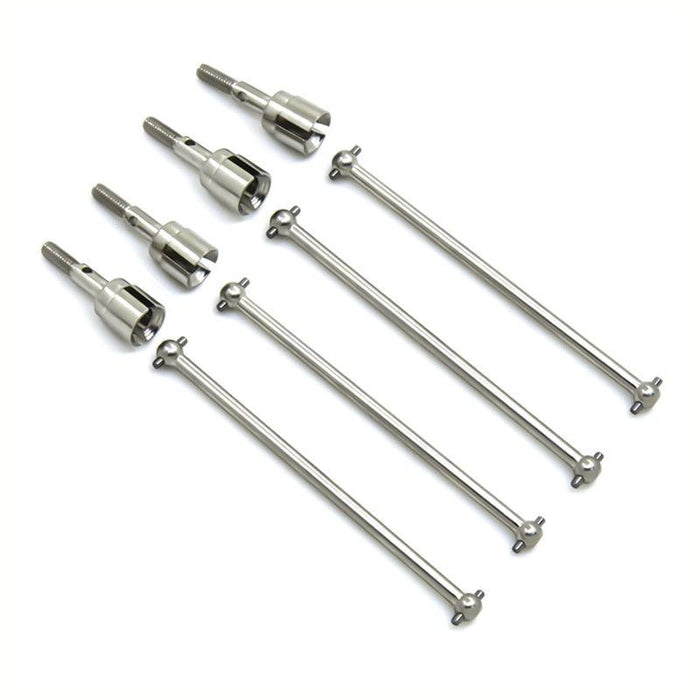 4PCS Drive Shaft Assembly for HSP 1/10 (Staal) Onderdeel upgraderc 