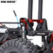 4PCS Front/Rear Adjustable Hydraulic Bracket for Traxxas TRX4 Defender 1/10 (Aluminium) - upgraderc