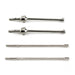 4PCS Front/Rear Drive Shaft CVD for Traxxas UDR 1/7 (Metaal) Onderdeel upgraderc Silver 