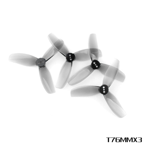 4PCS HQProp T76MMX3 Propeller (Ø10.5mm) - upgraderc