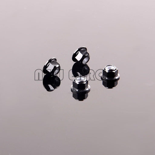 4PCS M4 Wheel Hex Lock Nut Schroef New Enron BLACK 