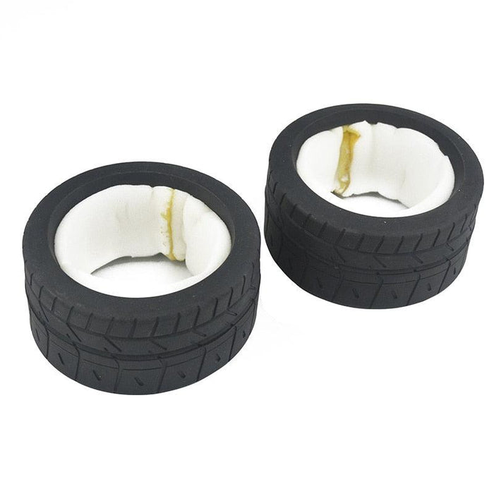 2PCS Original Tires for ZD Racing EX07 1/7 8584 - upgraderc