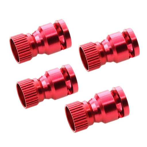 4PCS Shell Body Open Hole Locator Puncher for 4-6mm Car Shell Column Model (Metaal) Gereedschap upgraderc Red 