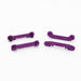 4PCS Swing Arm for Wltoys 1/12, 1/14 (Metaal) Onderdeel upgraderc Purple 