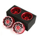 4PCS Wheel Rims for 1/10 Drift (Aluminium) Band en/of Velg 101RC 4pcs red 