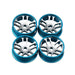 4PCS Wheel Rims for 1/28 Touring, Drift Band en/of Velg upgraderc BLUE 02 1 