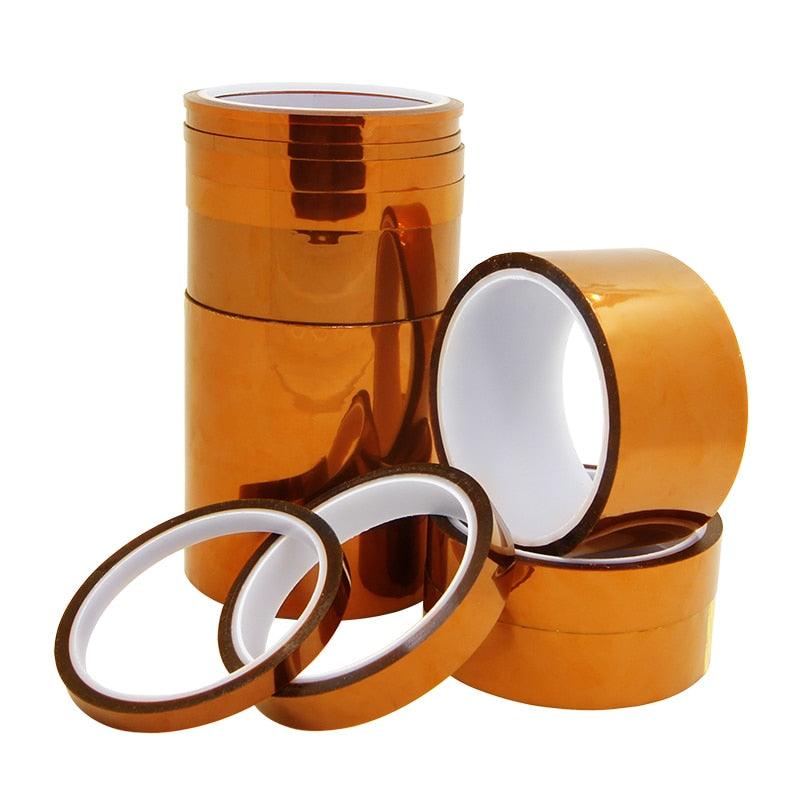 5-200mm 30m Thermal Insulation Tape Polyimide Adhesive Insulating Tape upgraderc 70mm 30M 