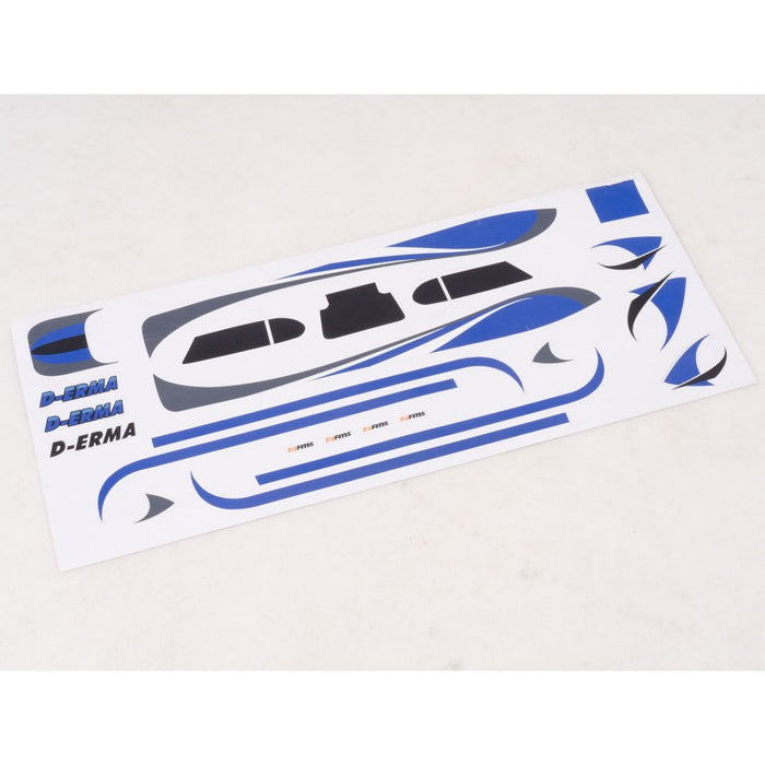 Decal Sheet for FMS 500mm PA-18 (Blue)