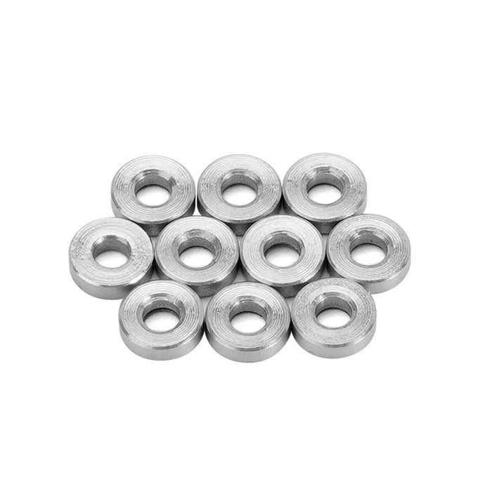 50PCS M1.4 M2 Flat Washers Spacers for Axial SCX24 AX24 1/24 (RVS) - upgraderc