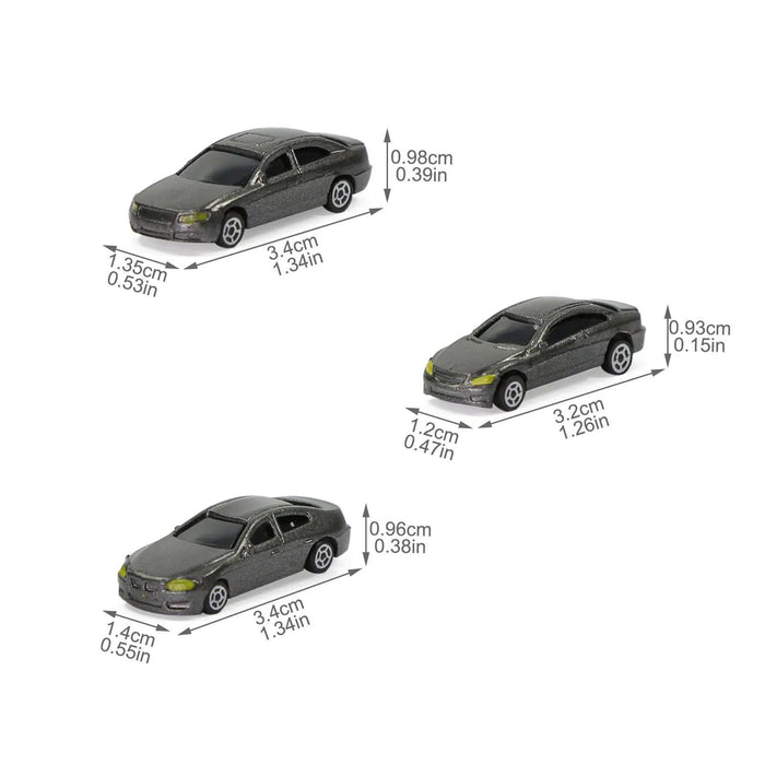 50PCS N Scale Model Cars 1/160 (Plastic) C150 - upgraderc