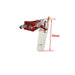 52-130mm Suction Water Rudder w/ Nozzle (Aluminium) Onderdeel upgraderc 52mm red with silver 