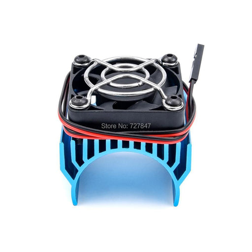 540/3650/3660/3670 Motor Cooling Fan /w Heatsink (Aluminium) Koeling upgraderc Single fan Blue 