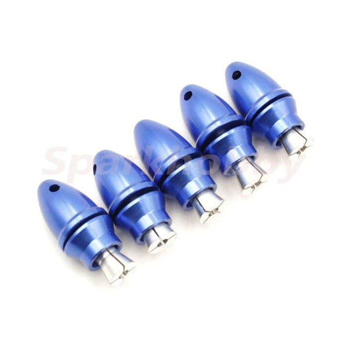 5PCS 3.0mm Brushless Motor Bullet Paddle Clamp (Aluminium) Onderdeel Sparkhobby Blue 3.0-6mm 5PCS 