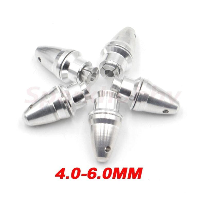5PCS 3.17~5.0mm Bullet Propeller Clamp (Aluminium) Onderdeel Sparkhobby Silver 4.0-6MM 5PCS 