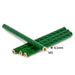 5PCS 67-78mm Chassis Braces for LCG Chassis 1/10 (Koolstofvezel, Messing) - upgraderc
