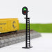 5PCS HO Scale 6cm Railroad Signal Light 1/87 (Metaal) JTD03 - upgraderc