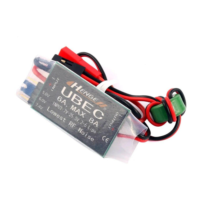 5V/6A or 6V/6A 2-6S LIPO, 6-16 cell Ni-Mh, UBEC BEC - upgraderc