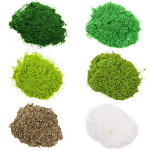 60g/120g Mixed Six Colors 3mm Static Grass - upgraderc