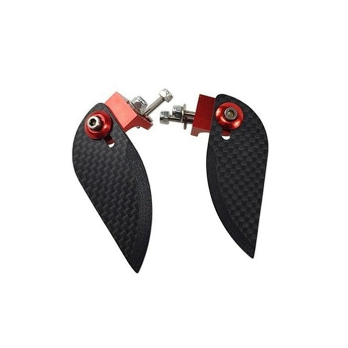 65X25mm Adjustable Turn Fins (Koolstofvezel + Aluminium) - upgraderc