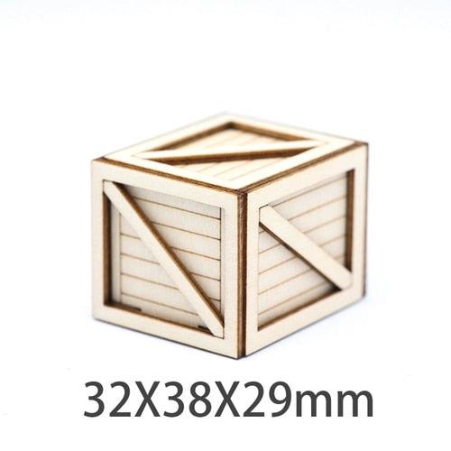 67.5mm/38mm 1/32 1/24 1/18 Wooden Box - upgraderc