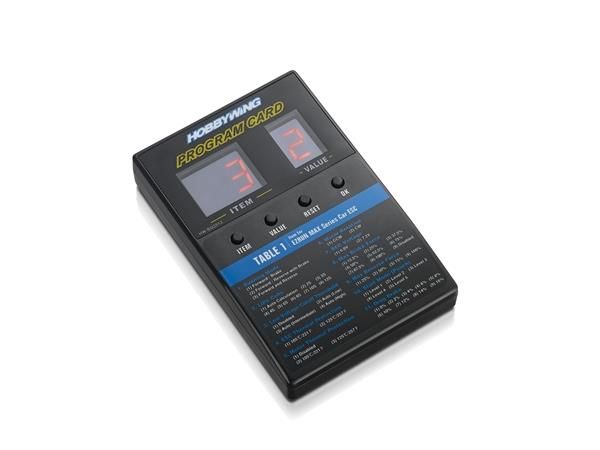 Hobbywing General LED Program Card