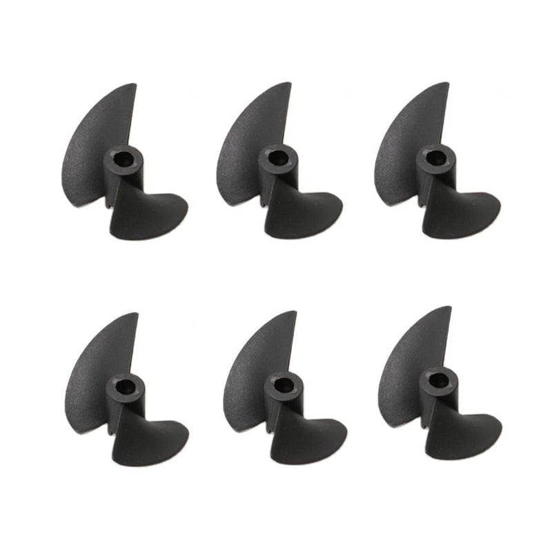 6PCS 2-Blade Propeller 27-47mm (3.17-4.76mm as, Plastic) Onderdeel upgraderc 6PCS 27x3.17mm 