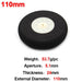 6PCS 45~110mm 14~23mm Hole Diameter Sponge Wheel Onderdeel Sparkhobby 110MM 6PCS 