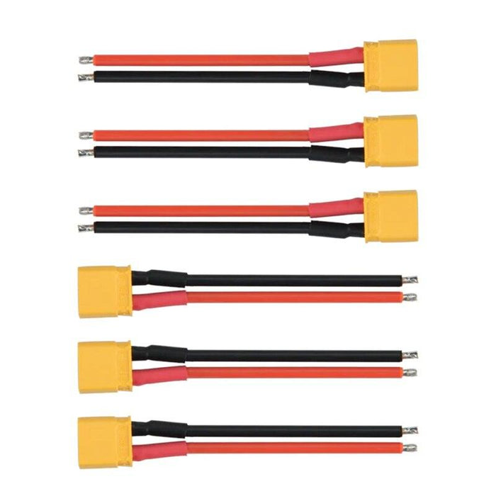 6PCS BetaFPV 2S Whoop Cable Pigtail (XT30) - upgraderc