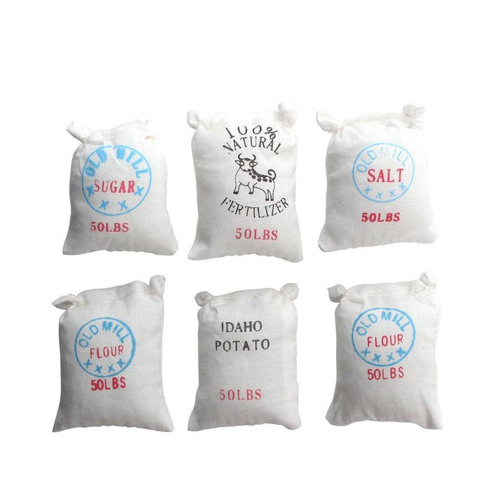 6PCS Rice Food Bags Accessoire for Crawler 1/10 Onderdeel Injora 