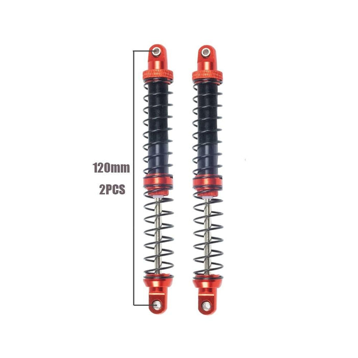 70-120mm Adjustable Oil Shocks for 1/10 Crawler (Metaal) Schokdemper Fimonda 2pcs 120mm 