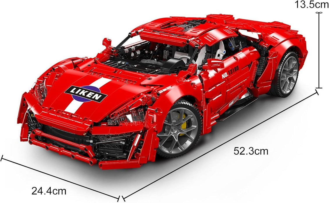 Mould King 13190 Lykan Hypersport Racing Car (4070 Pieces)