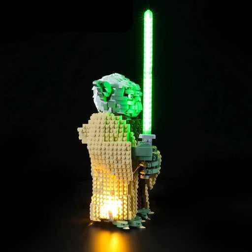 75255 Yoda Building Blocks LED Light Kit - upgraderc