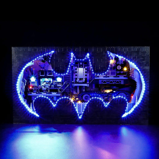 76252 Batcave Shadow Box Building Blocks LED Light Kit - upgraderc