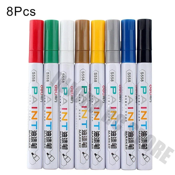 8 Kleuren Markers Gereedschap Injora Alle kleuren