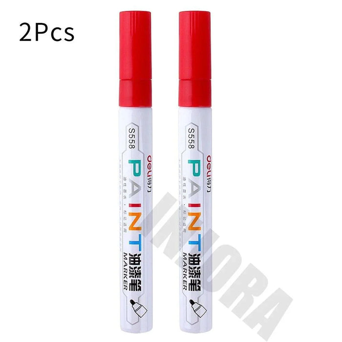 8 Kleuren Markers Gereedschap Injora Rood