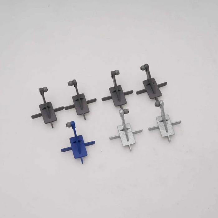 Control horn for FMS 80mm Integral (Blue)