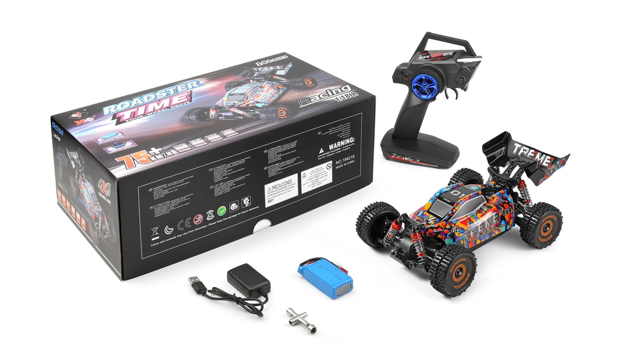 WLtoys 184016 1/18 75km/H 4WD Buggy PNP