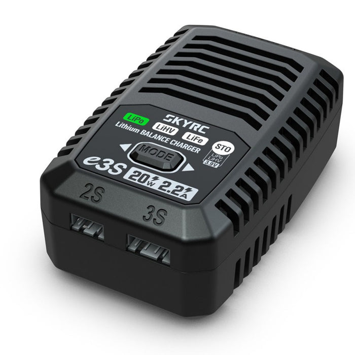 SkyRC e3s AC Charger (LiPo 2-3S - 20W)