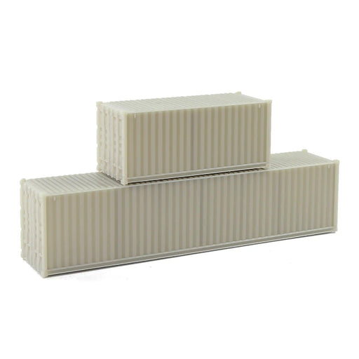 8/9PCS HO Scale 20/40ft Container 1/87 (ABS) - upgraderc