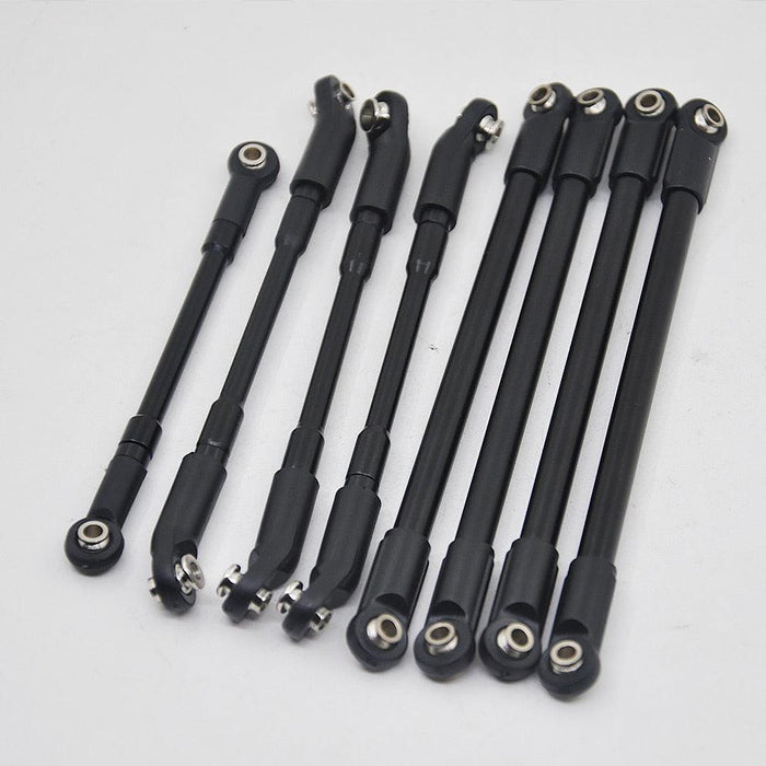8pcs Link Rod Set for D90 1/10 (Aluminium) Onderdeel Yeahrun 
