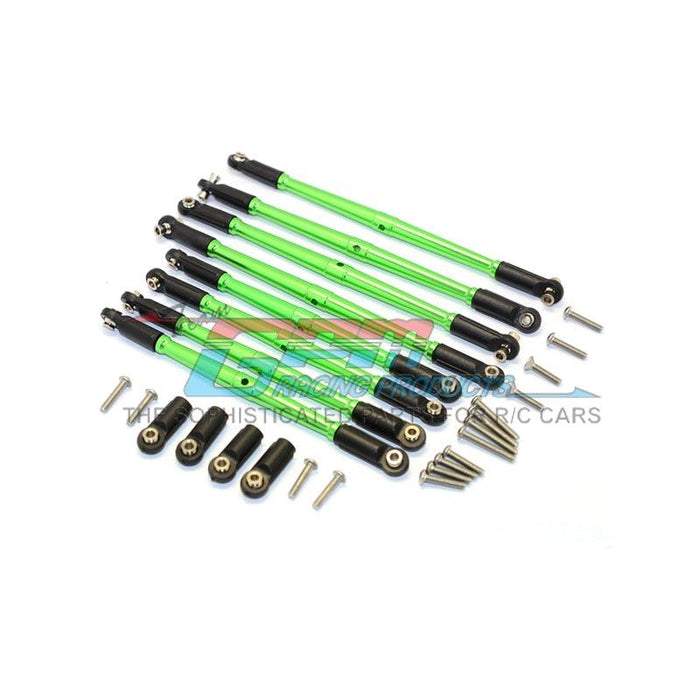8PCS Push Rod Set for Traxxas E-Revo Etc 1/10 (Aluminium) - upgraderc