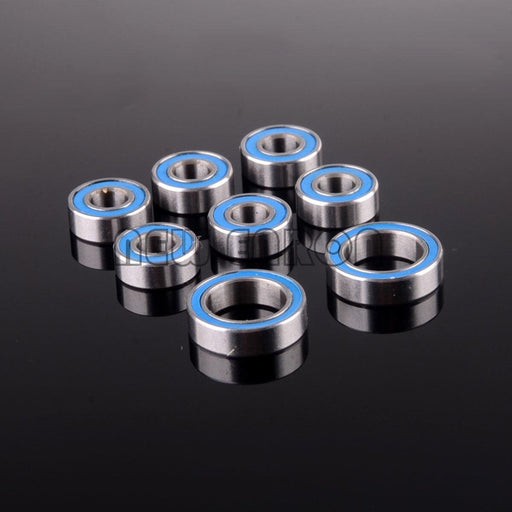 8PCS Sealed Ball Axle Bearing KIT for Axial SCX10 1/10 (Staal) Lager New Enron 