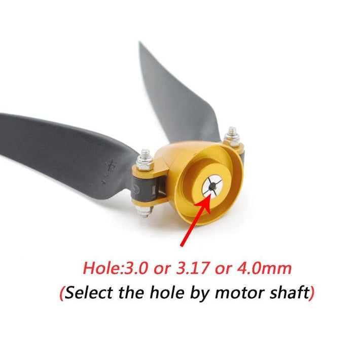 8x6" - 11x6" Foldable Propeller w/ Aluminium Spinner Onderdeel upgraderc 
