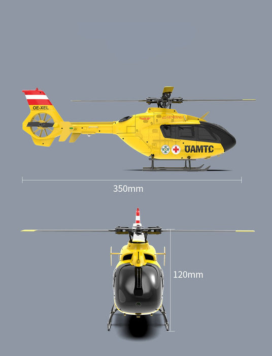 YXZNRC EC135 RC Helicopter 1/36 PNP