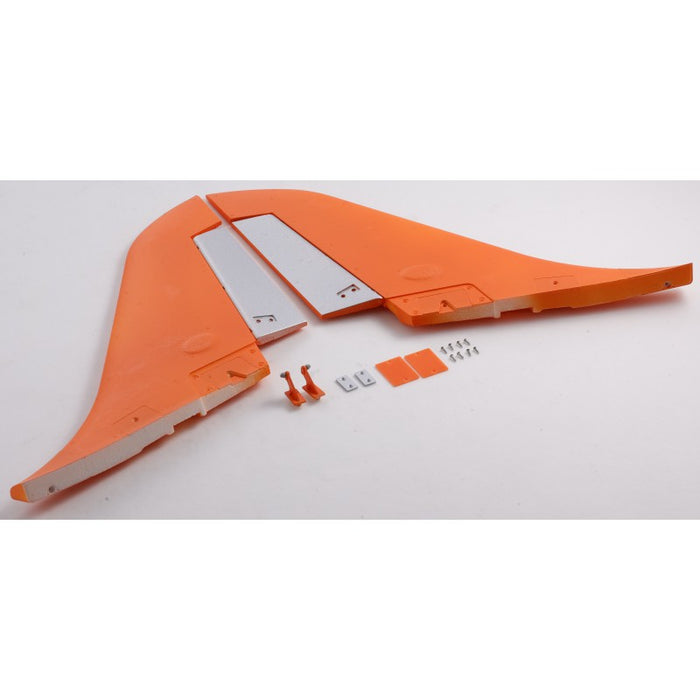 Vertical Stabilizer for FMS 90mm Super Scorpion V2 (Orange)