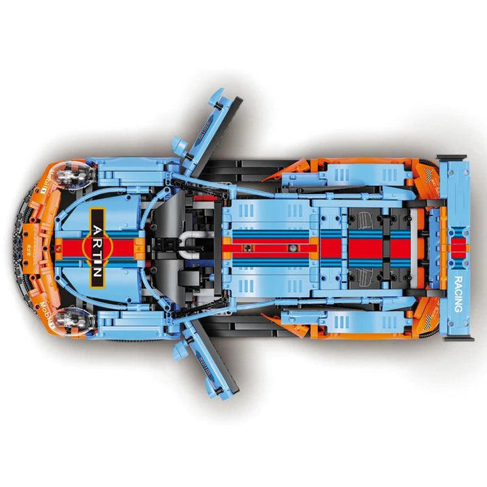 911 RSR Racing Car Model Building Blocks (1680 Stukken) - upgraderc