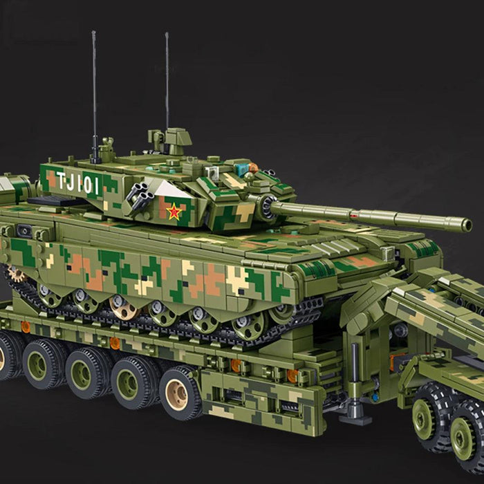 99A Tank Vehicle Model Building Blocks (2784 Stukken) - upgraderc