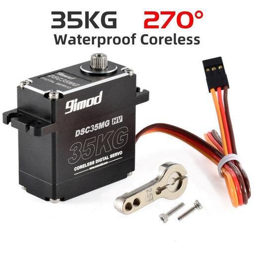 9imod BLS-HV35MG/DS35MG 35kg Brushless Digital Servo - upgraderc