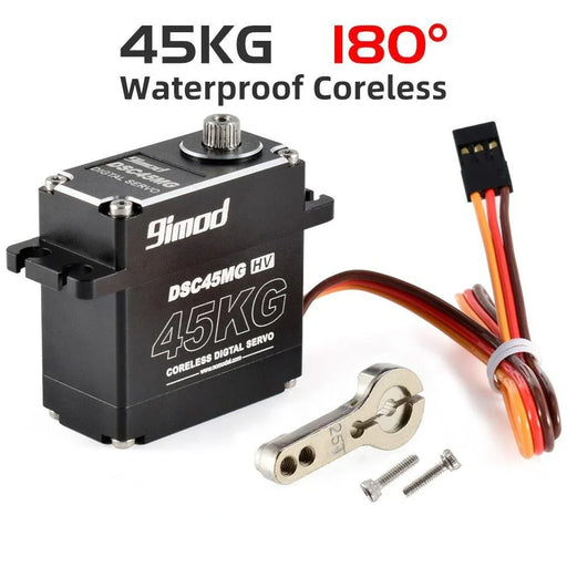 9imod BLS-HV45MG/DS45MG 25kg Brushless Digital Servo - upgraderc